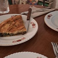 Chard pie at Mother Vegan Bistro in Athens