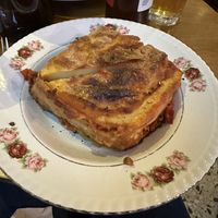 Moussaka with mushrooms.  at Mother Vegan Bistro in Athens