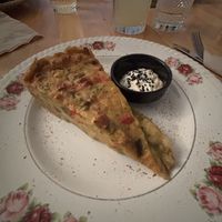Made with (amazing) homemade cashew cheese  at Mother Vegan Bistro in Athens