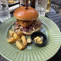 Burger mit Linsen   at Mother Vegan Bistro in Athens