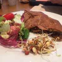 Canaby pie platter at Mother Vegan Bistro in Athens