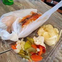 Eggplant sammy at Cruzer Pizza in Los Angeles