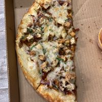 BBQ Chicken Pizza  at Cruzer Pizza in Los Angeles