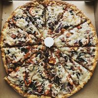   at Cruzer Pizza in Los Angeles