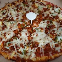 GF pizza custom at Cruzer Pizza in Los Angeles