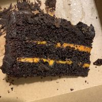 Chocolate orange cake  at Cafe Bar 26 in Keswick