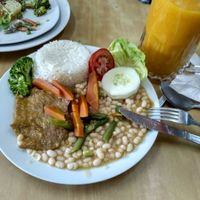 One of the daily dieshes (main) at Vida Sana - Jesus Maria in Lima