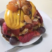 Ensalada de fruta/fruit salad  at Vida Sana - Jesus Maria in Lima