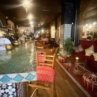 Dining room  at Moltaqa in Vancouver