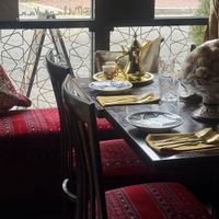 Seating  at Moltaqa in Vancouver