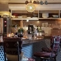 The bar at Moltaqa in Vancouver