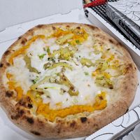Vegan pumpkin pizza at PIZZA E SFIZI  in Catania