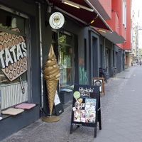 Exterior of location, street view at Tatas in Berlin