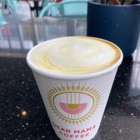 Turmeric Ginger Latte at Dear Mama Coffee - West Harlem in New York City