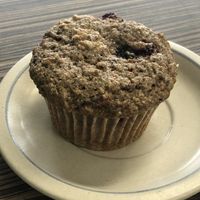 Triple Berry Vegan Muffin  at The Press in Yuma