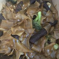 “Beef” pad see ew  at Vegan Studio in Studio City