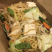 Chow mein at Vegan Studio in Studio City