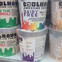 Vegan ice cream at Sahara Mart - downtown in Bloomington