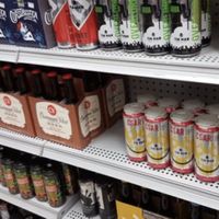 Beverages at Sahara Mart - downtown in Bloomington