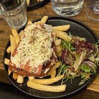 Vegan parmi   at The Mayfair   in Sandy Bay