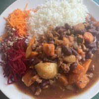 Chili sin carne  at La Bonne Heure in Paris