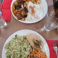 Pisto & assiette végétale at La Bonne Heure in Paris