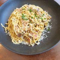 Carbonara at The Green Edge Cafe and Store in Windsor