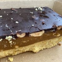 Snickers slice - Divine!  at The Green Edge Cafe and Store in Windsor