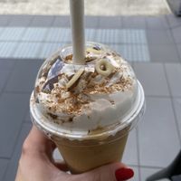 Gingerbread Frappe  at The Green Edge Cafe and Store in Windsor
