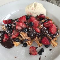  waffles! at The Green Edge Cafe and Store in Windsor