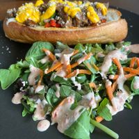 Philly steak sub 🤤   at The Green Edge Cafe and Store in Windsor