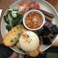 Full English Breakfast  at The Green Edge Cafe and Store in Windsor