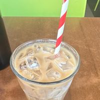 Protein ice latte - they didn’t mix it  at The Green Edge Cafe and Store in Windsor