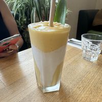 Pina colada smoothie   at The Green Edge Cafe and Store in Windsor