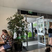 Inside cafe   at The Green Edge Cafe and Store in Windsor