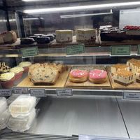 Sweets cabinet!  at The Green Edge Cafe and Store in Windsor