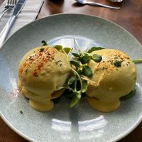 Eggs Benni!  at The Green Edge Cafe and Store in Windsor