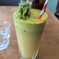 Green juice at The Green Edge Cafe and Store in Windsor