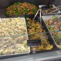 Deli salads atm at The Green Edge Cafe and Store in Windsor