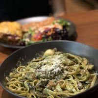 Pesto mushroom. So good! at The Green Edge Cafe and Store in Windsor