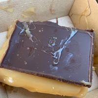 Caramel Slice at The Green Edge Cafe and Store in Windsor