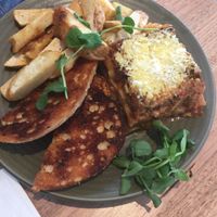 Housemade Lasagna at The Green Edge Cafe and Store in Windsor