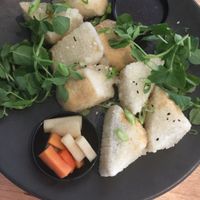 Salt and Pepper Tofu Starter at The Green Edge Cafe and Store in Windsor