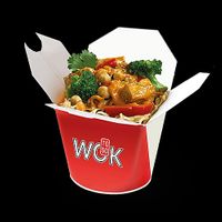 Thaisty red (vega special)
Tofu, kokoscurry, broccoli, kikkererwten, pompoen, koriander en sesamzaad. Pittig at Wok to Go in Utrecht