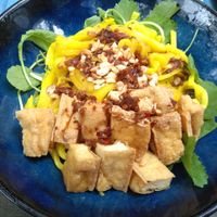 A bit salty for my taste but all good - huge portion wins all the way at Le Charlet in Da Lat