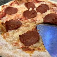 Personal pepperoni pizza  at Pizza Cave in Jacksonville