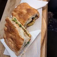 Focaccia at Rukkola in Budapest