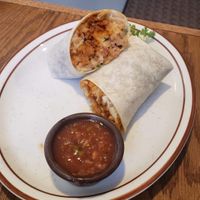 Burrito at Simpleton Cafe in Sacramento