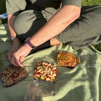 Ontzettend lekkere vegan kebab en salades   at Helin's Döner in Amsterdam