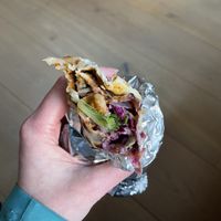 Turkish pizza   at Helin's Döner in Amsterdam